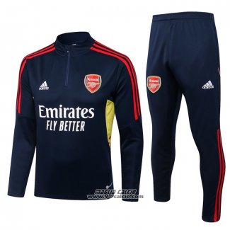 Tuta da Track Felpa Arsenal 2022-2023 Blu