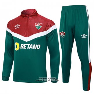 Tuta da Track Felpa Fluminense 2023-2024 Verde