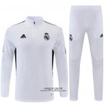 Tuta da Track Felpa Real Madrid 2022-2023 Bianco