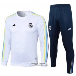 Tuta da Track Felpa Real Madrid 2023 Bianco