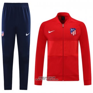 Tuta da Track Giacca Atletico Madrid 2022-2023 Rosso