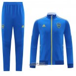 Tuta da Track Giacca Boca Juniors 2021-2022 Blu