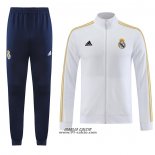 Tuta da Track Giacca Real Madrid 2023-2024 Bianco