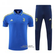 Conjunto Polo Juventus 2022-2023 Blu