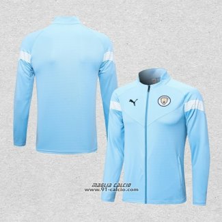 Giacca Manchester City 2022-2023 Azzurro