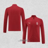 Giacca Milan 2023-2024 Rosso Scuro