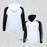 Giacca con Cappuccio Argentina 2022-2023 Bianco