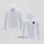 Giacca con Cappuccio Paris Saint-Germain 2022-2023 Bianco