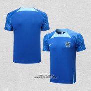 Maglia Allenamento Inghilterra 2022-2023 Blu