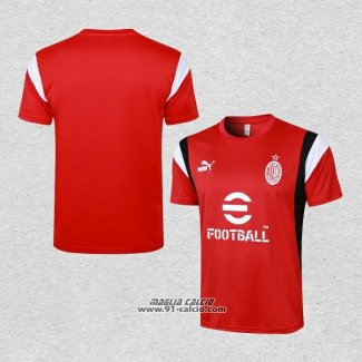 Maglia Allenamento Milan 2023-2024 Rosso