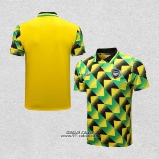 Maglia Polo Arsenal 2022-2023 Nero e Verde