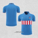 Maglia Polo Atletico Madrid 2022-2023 Blu
