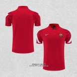 Maglia Polo Barcellona 2022-2023 Rosso