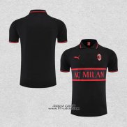 Maglia Polo Milan 2022-2023 Nero