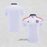 Maglia Polo Olympique Lione 2022-2023 Bianco