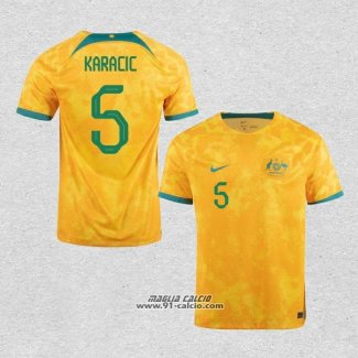 Prima Maglia Australia Giocatore Karacic 2022