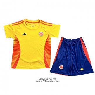 Prima Maglia Colombia Bambino 2024