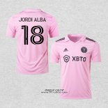 Prima Maglia Inter Miami Giocatore Jordi Alba 2023