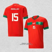 Prima Maglia Marocco Giocatore Amallah 2022