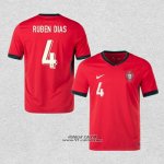 Prima Maglia Portogallo Giocatore Ruben Dias 2024