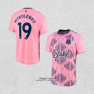 Seconda Maglia Everton Giocatore Mykolenko 2022-2023