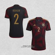 Seconda Maglia Germania Giocatore Rudiger 2022