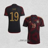 Seconda Maglia Germania Giocatore Sane 2022