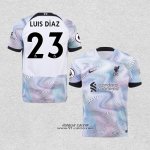 Seconda Maglia Liverpool Giocatore Luis Diaz 2022-2023