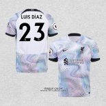 Seconda Maglia Liverpool Giocatore Luis Diaz 2022-2023