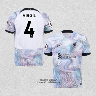 Seconda Maglia Liverpool Giocatore Virgil 2022-2023