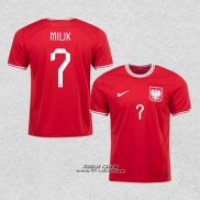 Seconda Maglia Polonia Giocatore Milik 2022