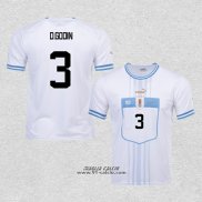 Seconda Maglia Uruguay Giocatore D.Godin 2022