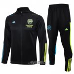 Tuta da Track Giacca Arsenal 2023-2024 Nero