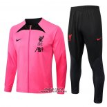 Tuta da Track Giacca Liverpool 2022-2023 Rosa