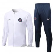 Tuta da Track Giacca Paris Saint-Germain 2022-2023 Bianco