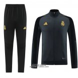 Tuta da Track Giacca Real Madrid 2023-2024 Grigio