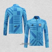 Giacca Manchester City 2022-2023 Azzurro