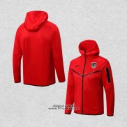 Giacca con Cappuccio Atletico Madrid 2022-2023 Rosso