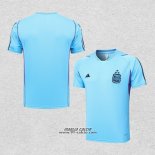 Maglia Allenamento Argentina 2023-2024 Blu