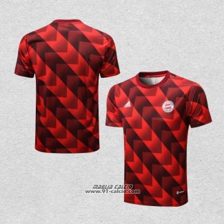 Maglia Allenamento Bayern Monaco 2022-2023 Rosso