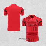 Maglia Allenamento Milan 2022-2023 Rosso