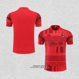 Maglia Allenamento Milan 2022-2023 Rosso