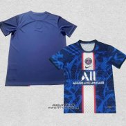 Maglia Allenamento Paris Saint-Germain 2022 Blu Scuro