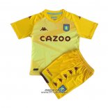Maglia Aston Villa Portiere Bambino 2021-2022 Giallo