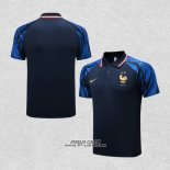 Maglia Polo Francia 2022-2023 Blu Scuro