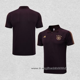 Maglia Polo Germania 2022-2023 Marrone