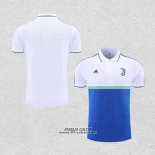 Maglia Polo Juventus 2022-2023 Bianco e Blu