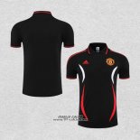 Maglia Polo Manchester United 2022-2023 Nero