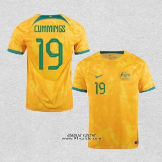 Prima Maglia Australia Giocatore Cummings 2022