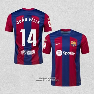 Prima Maglia Barcellona Giocatore Joao Felix 2023-2024